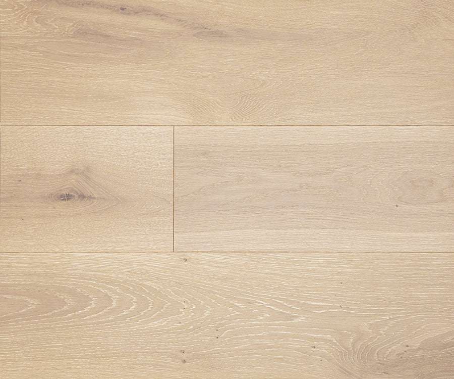 This is an up-close image of the hardwood flooring Palladio in the white wash