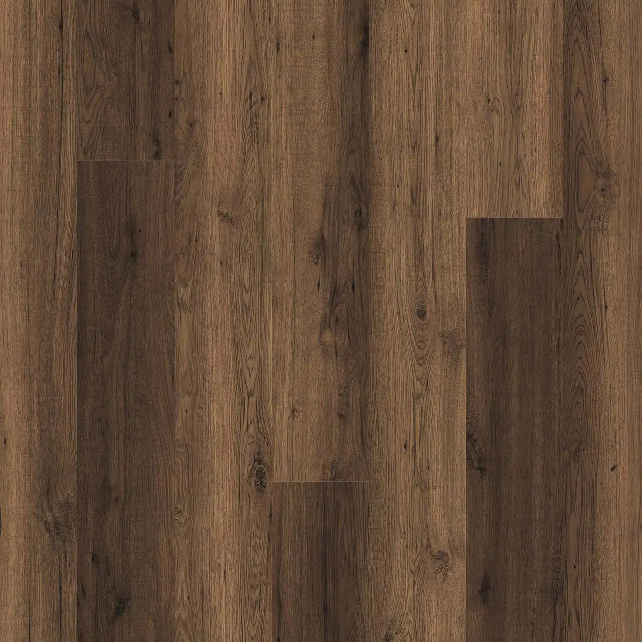 This is an up-close image of the laminate floor woodtech in the color dark hedges