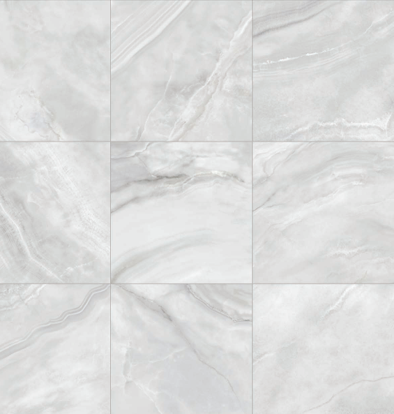 This is an up-close image of the tile plata in the color crystallo