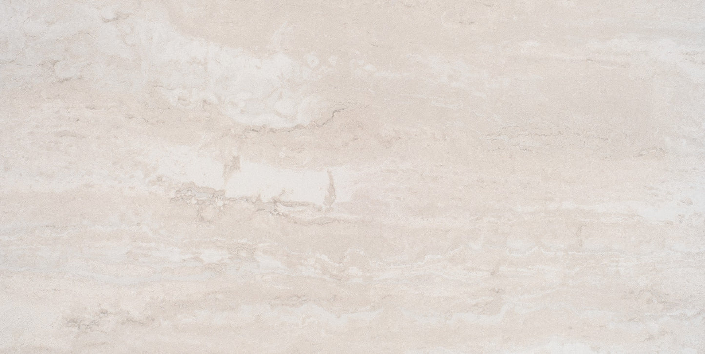 This is an up-close image of the tile tivoli in the color ivory