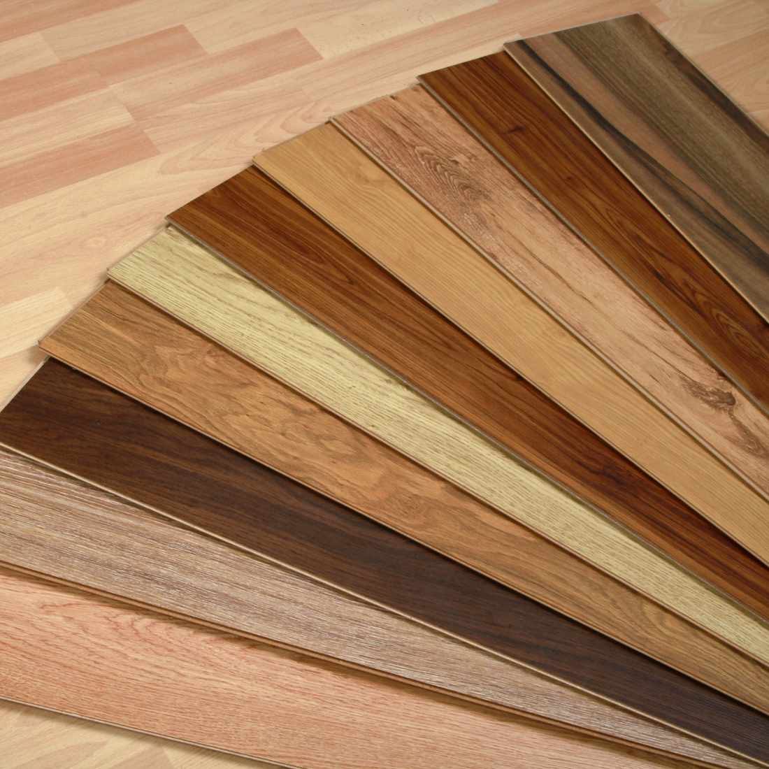 lvp flooring samples display