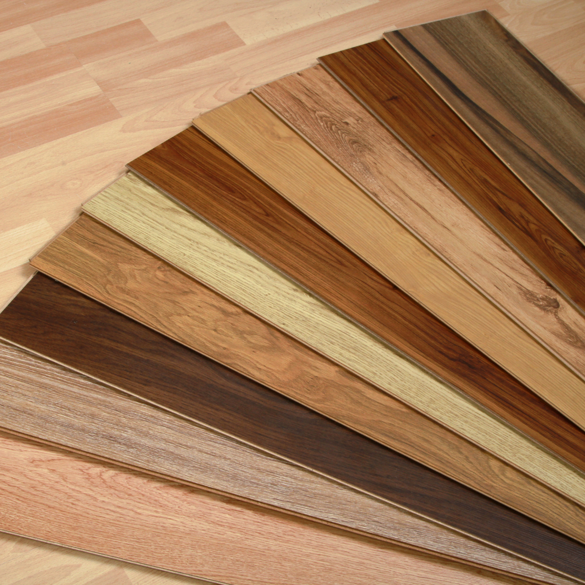 lvp flooring samples display