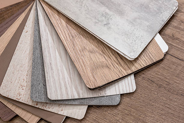 Luxury vinyl flooring samples from Floor Authority