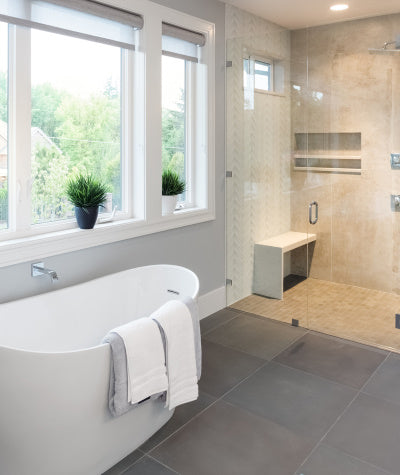 Tile flooring room scene from Floor Authority