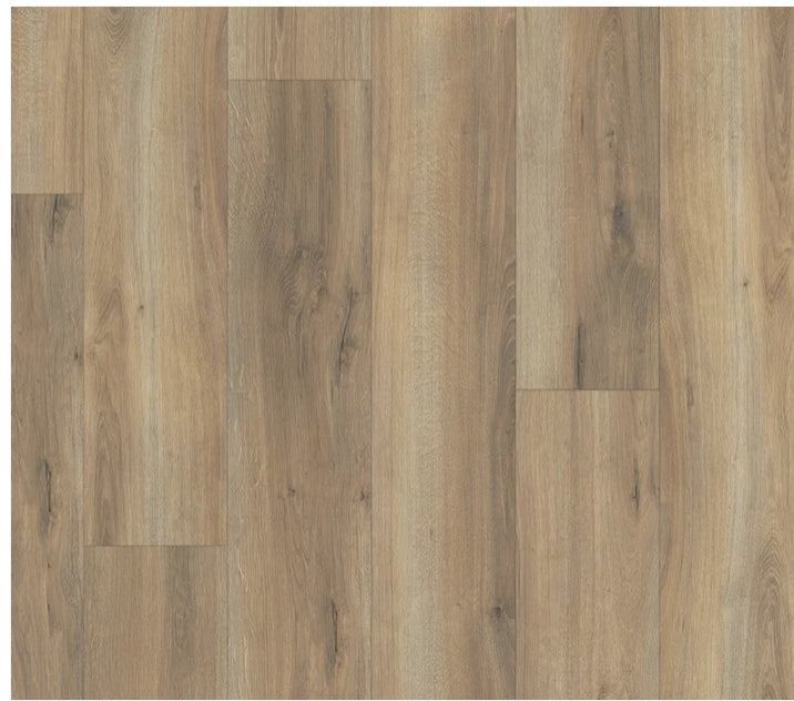 This is a sample piece of vinyl plank in the color echo