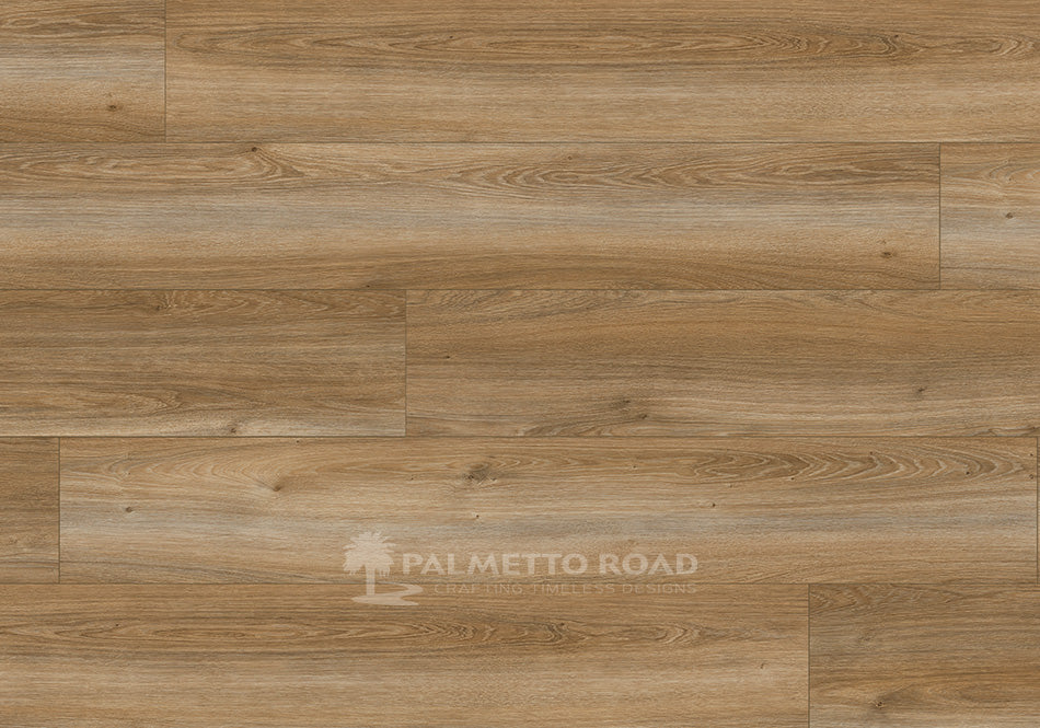 This is an up-close image of the laminate flooring Trailblazer in the color harkening hill