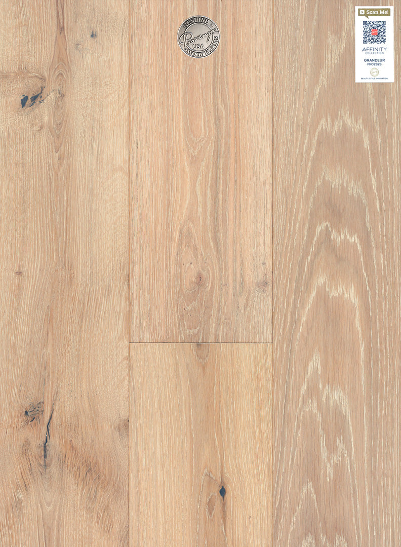 Hardwood flooring by Provenza in the color grandeur which is apart of the Affinity collection