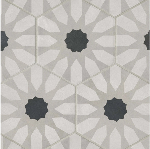Allora 8.5x10 Fiore Hexagon Tile