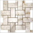 curazo reno backsplash basketweave sample piece