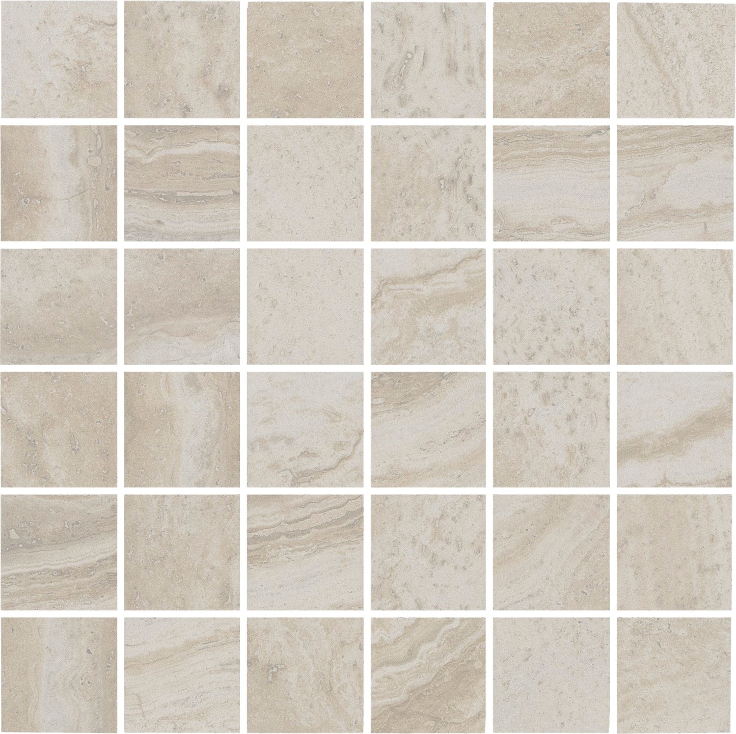 This is an up-close image of the tile rocca di roma in the color beige