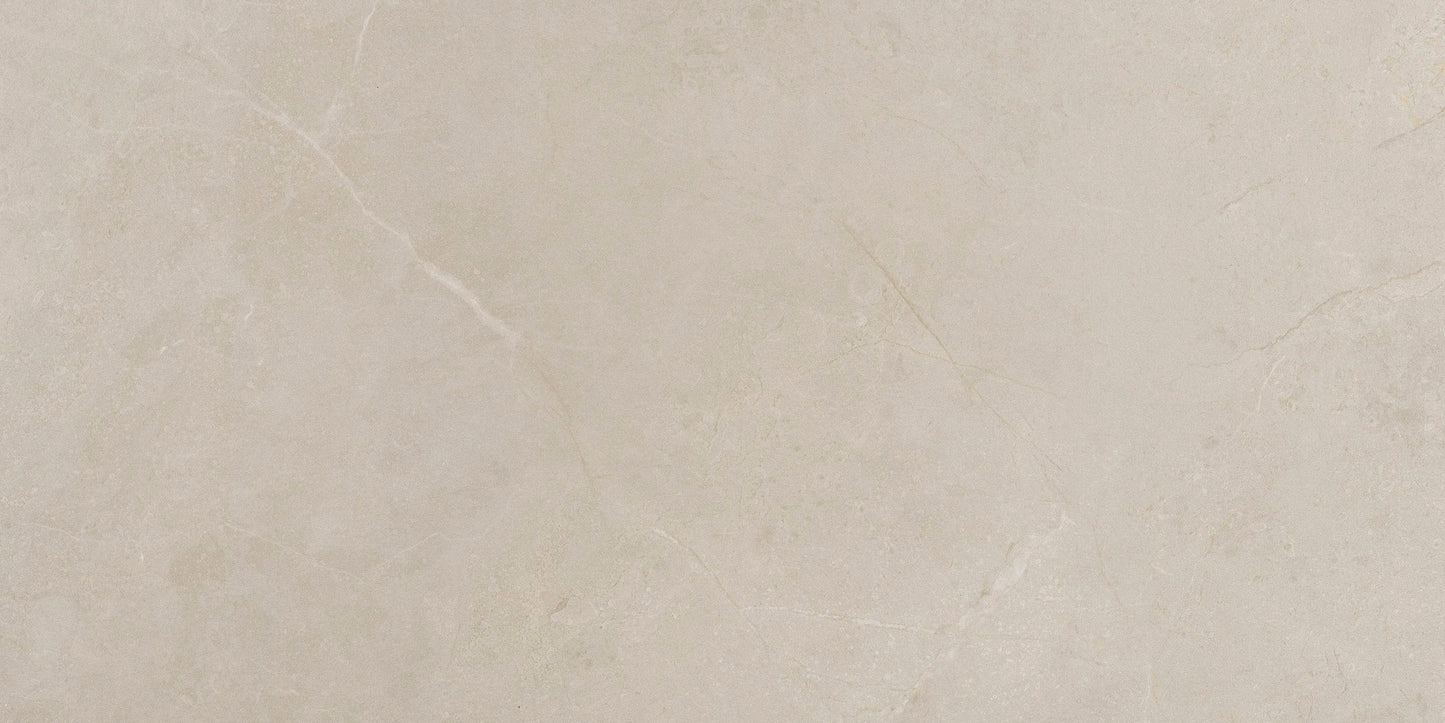 This is an up-close image of the tile st croix in the color champagne