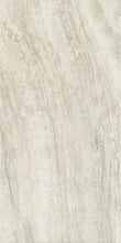 This is an up-close image of the tile travertino navona  in the color grigio